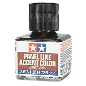 Tamiya Panel Line Accent Color Brown 40 ml 87132