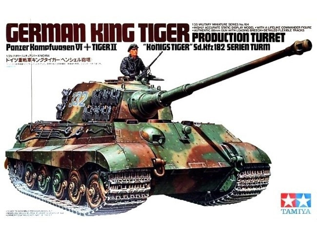 Tamiya King Tiger Henschel turret 1:35