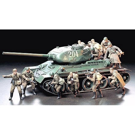 Russian Tamiya 35207 Army Assault Infantry 1:35