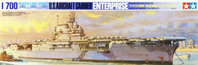 Tamiya 77514 USS Enterprise Aircraft Carrier 1:700