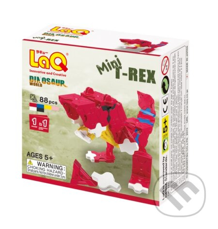 LaQ stavebnica Dinosaur World mini T-REX - hra z kategorie Stavebnice