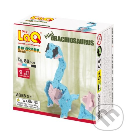 LaQ stavebnica Dinosaur World mini Brachiosaurus - hra z kategorie Stavebnice