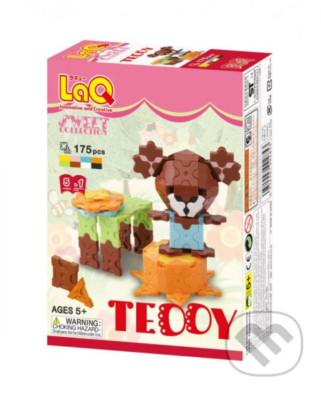 LaQ stavebnica Sweet Collection Teddy - hra z kategorie Stavebnice