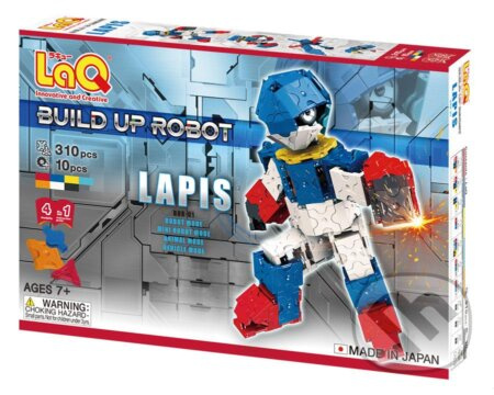 LaQ stavebnica Build Up Robot LAPIS - hra z kategorie Stavebnice