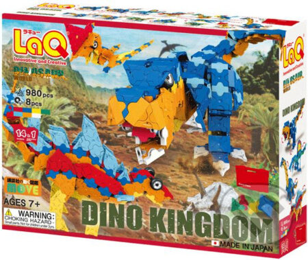 LaQ stavebnica Dinosaur World DINO KINGDOM - hra z kategorie Stavebnice