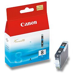 Canon - cartridge CLI-8, cyan (modrá) pro inkoustové tiskárny
