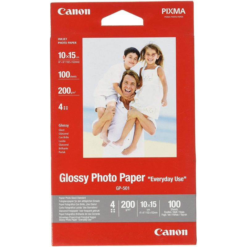 Canon GP-501, 10x15 fotopapír lesklý, 100 ks, 200g