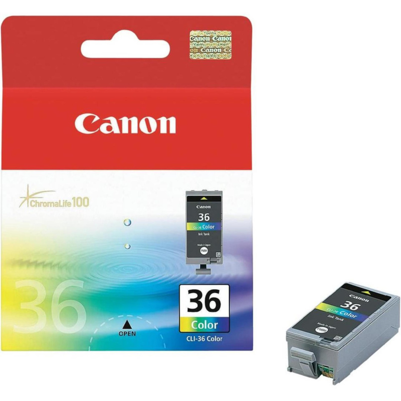 Kazeta inkoustová Canon CLI-36, tříbarevná (CMY)