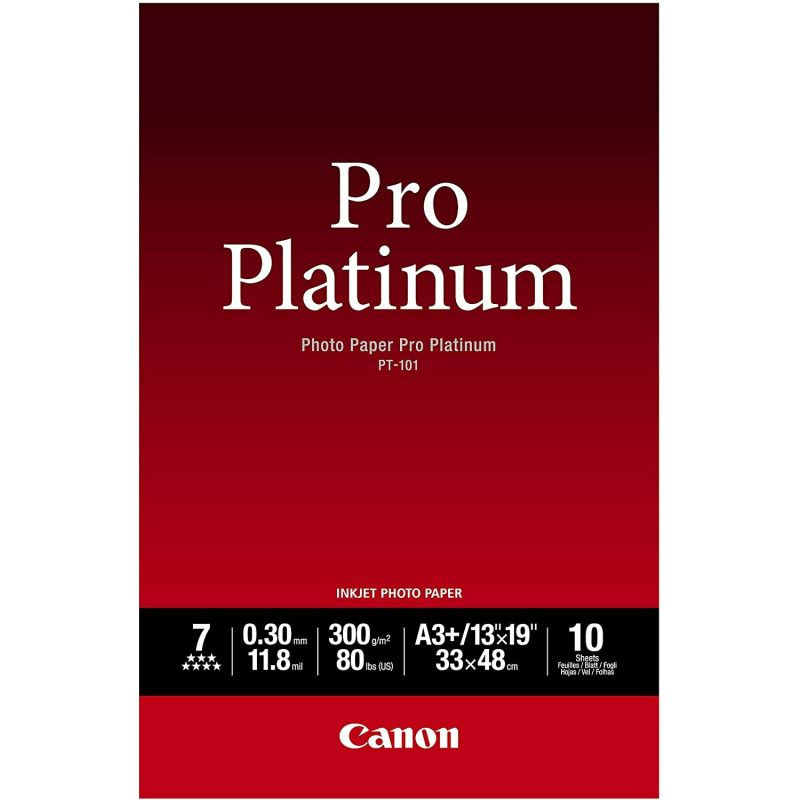 Canon PT-101, A3+ fotopapír lesklý, 10ks, 300g/m