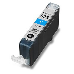 Canon - cartridge CLI-521, cyan (modrá) pro inkoustové tiskárny