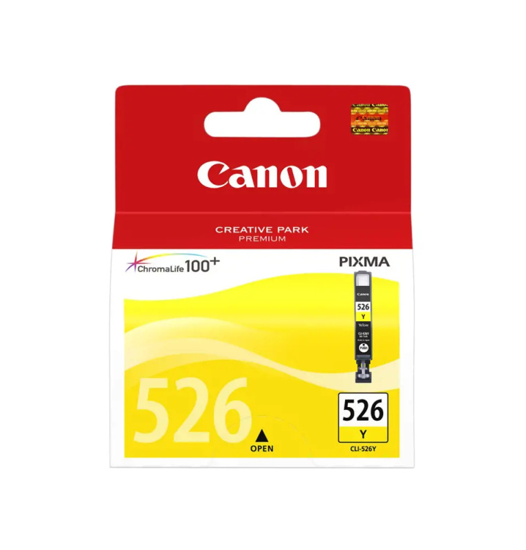 Kazeta inkoustová Canon CLI-526Y, žlutá