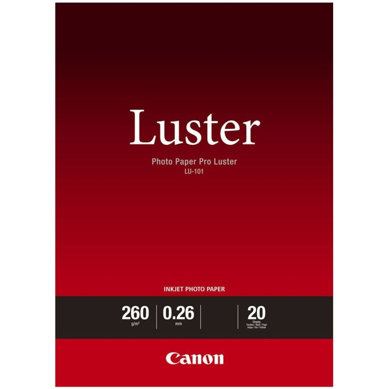 Canon LU-101, A3+ fotopapír, 20 ks, 260g/m