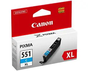 Cartridge Canon CLI-551C XL - azurový