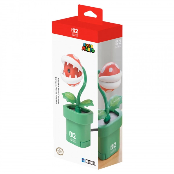 HORI kamera pro Nintendo Switch 2 - Piranha Plants Zelená