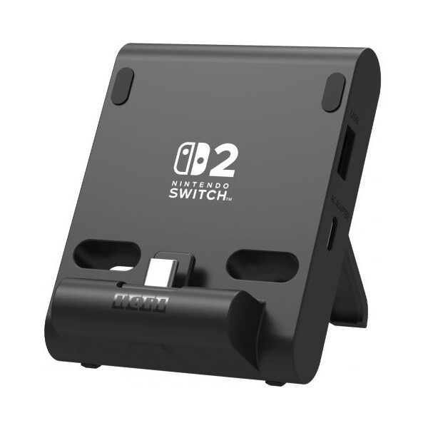 Hori Dual USB PlayStand - Nintendo Switch 2 4961818039780 Černá