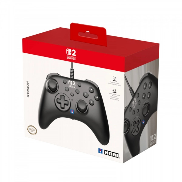 HORIPAD Turbo - Black - Nintendo Switch 2 4961818039810 Černá