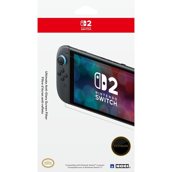 Hori Ultimate Anti-Glare Screen Filter - Nintendo Switch 2 4961818041073 Čirá