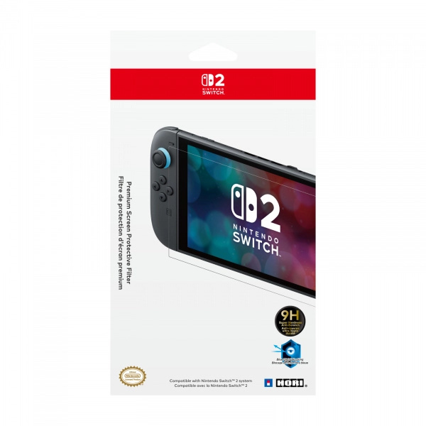 Hori Premium Screen Protective Filter - Nintendo Switch 2 4961818041080 Čirá