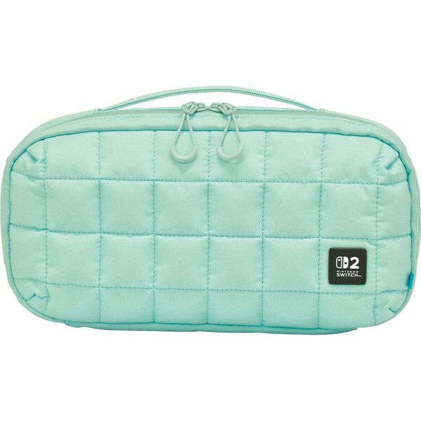 Měkké pouzdro HORI Puff Pouch Cozy Green pro Nintendo Switch 2