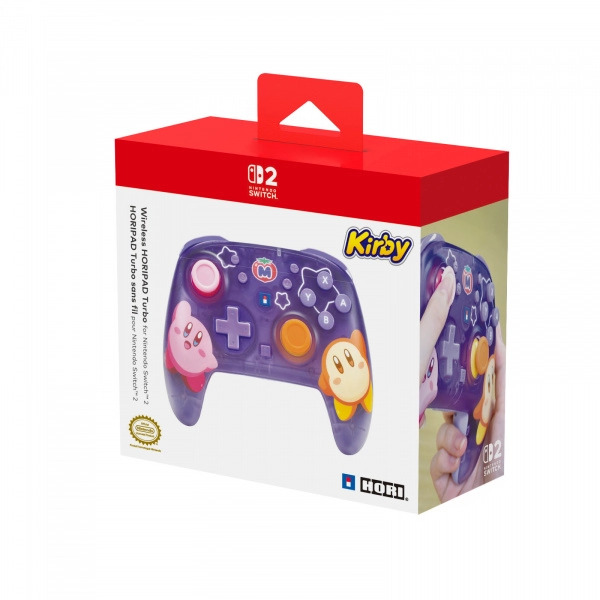 HORI HORIPAD Turbo bezdrátový herní ovladač Kirby Waddle Dee Vícebarevná