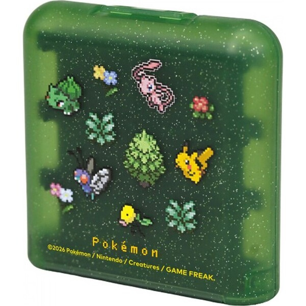 HORI Card Case 24 pouzdro na herní karty Pixel Green