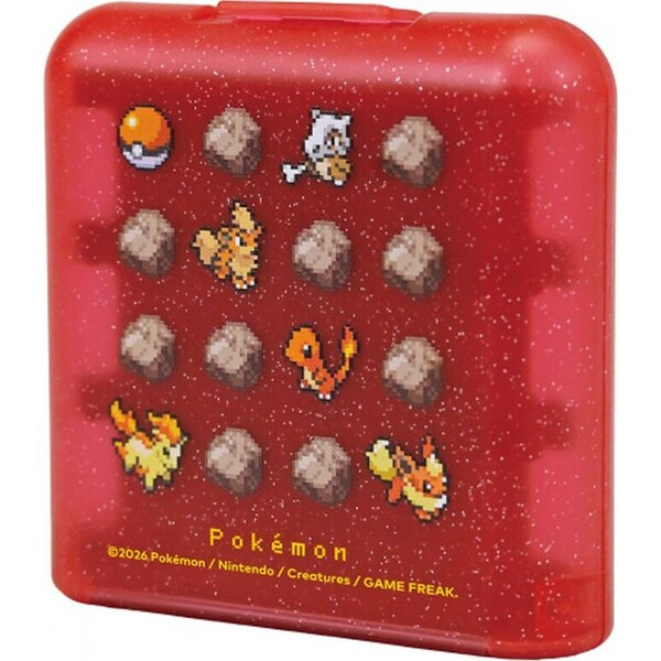 HORI Card Case 24 pouzdro na herní karty Pixel Red