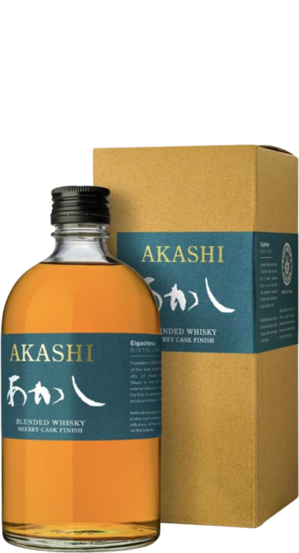 White oak Whisky Akashi Sherry Cask Finish 0,5l 40% + Dárkové Balení