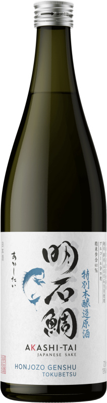 Akashi-Tai Honjozo Genshu Tokubetsu Saké 0,72l 19%