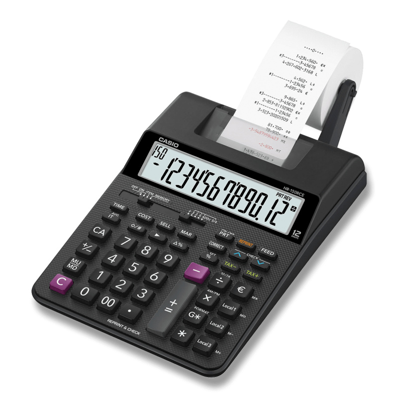 Kalkulačka s tiskem Casio HR 150-RCE