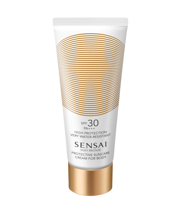 Sensai Silky Bronze opalovací krém na tělo SPF 30 150 ml