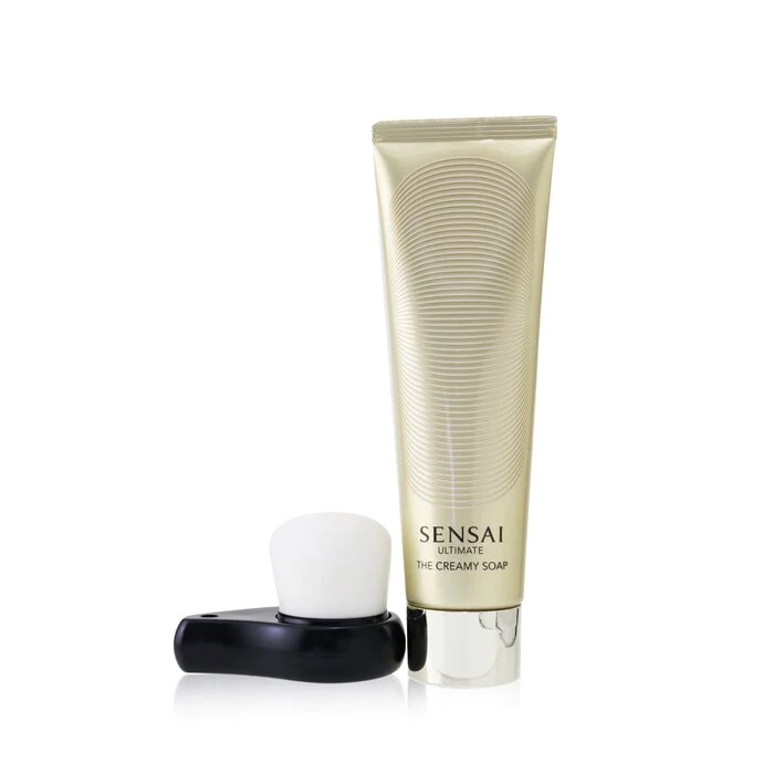 Sensai Ultimate The Creamy Soap krémové mýdlo s kartáčkem 125 ml