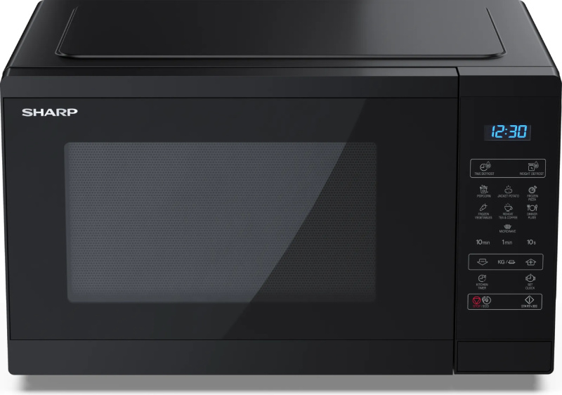 Mikrovlnná trouba Sharp YC-MS252AE-B / 900 W / 25 l / černá Varianta: ivi1