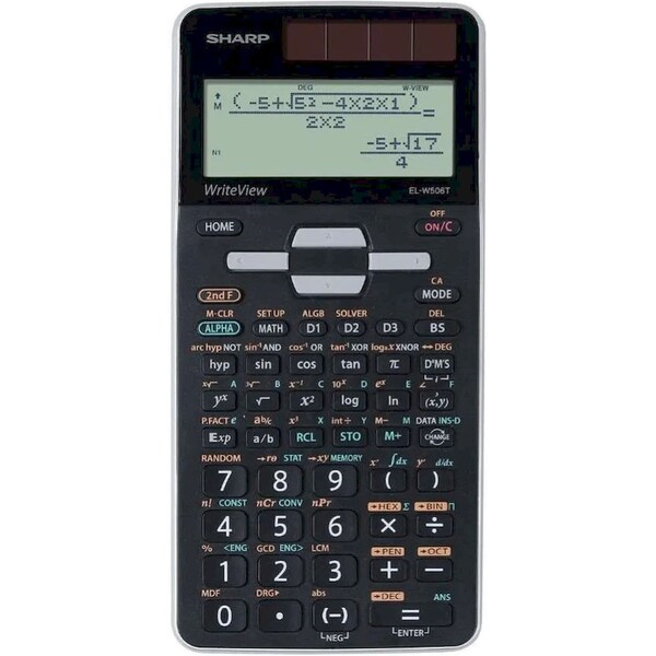 Kalkulačka Sharp ELW506TGY SH-ELW506TGY Černá