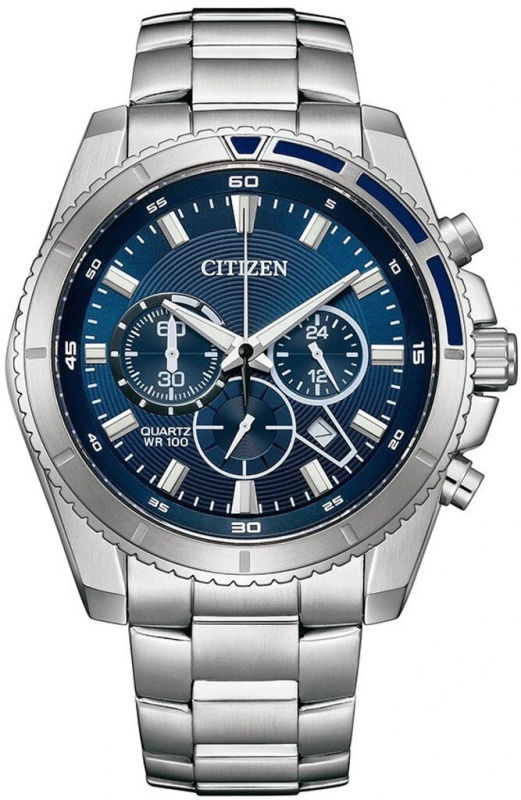 Citizen AN8201-57L Quartz Chronograph 44mm