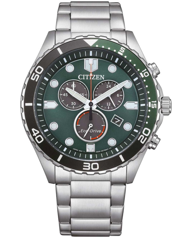 Citizen AT2561-81X Eco-Drive Chronograph 43mm 10ATM