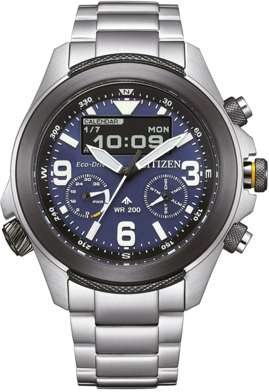 Citizen JV1006-51L Promaster 35th Anniversary Eco-Drive Combination 44mm 20ATM