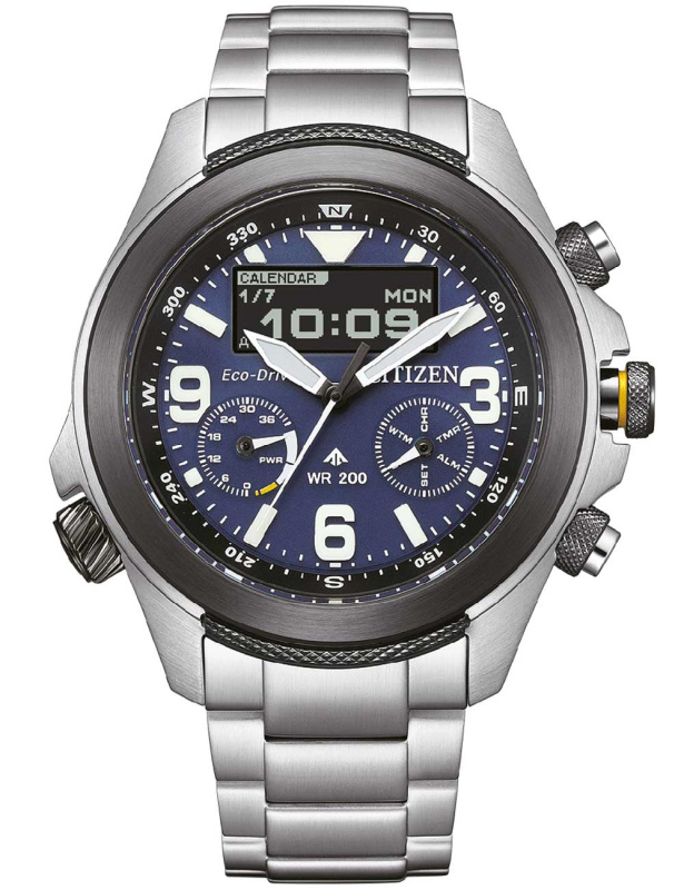 Citizen JV1006-51L Promaster 35th Anniversary Eco-Drive Combination 44mm 20ATM