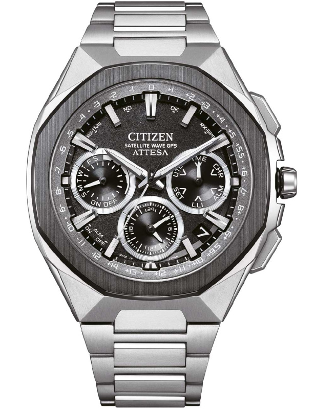 Citizen CC4104-53E Attesa Solar Satellite GPS Chrono 44mm 10ATM