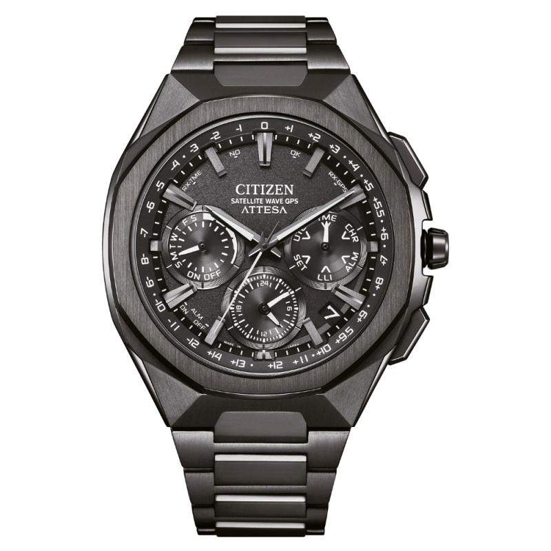 Citizen CC4105-69E Attesa Solar Satellite GPS Chrono 44mm 10ATM