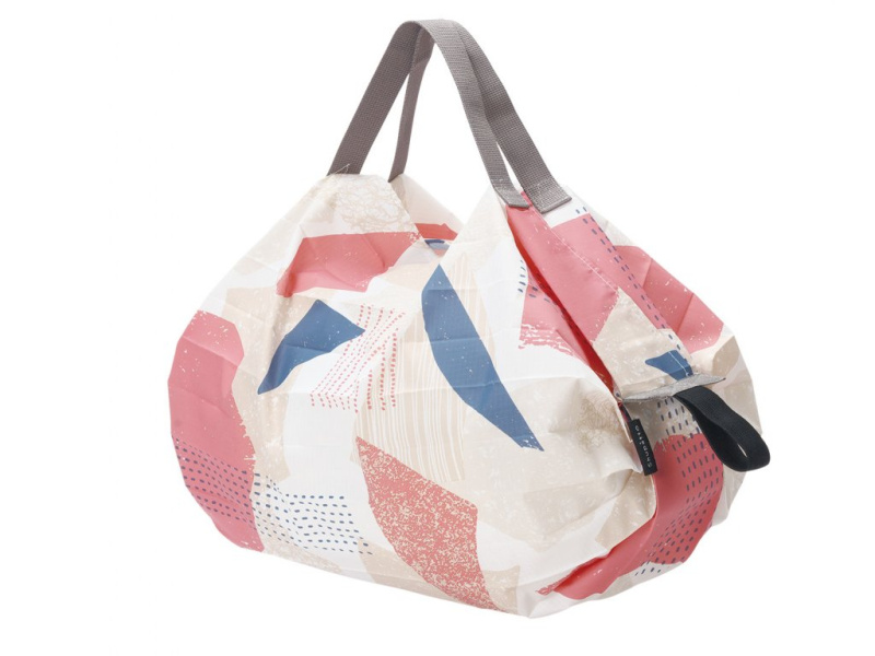Shupatto skládací taška One Pull- malá, S Barevný: Fabric Scraps