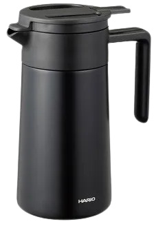 Termokonvice Hario 600 ml s keramickým povrchem - ČERNÁ