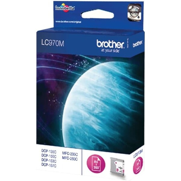 Brother LC970M purpurová