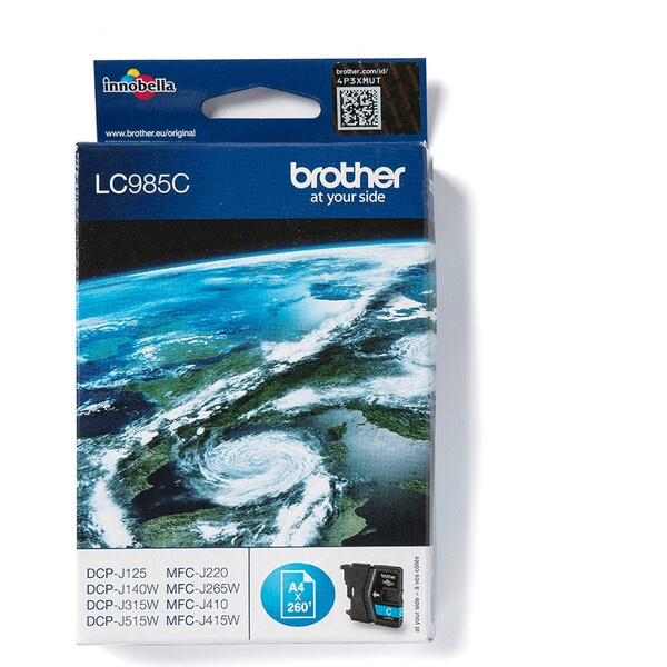Brother LC985C tyrkysová