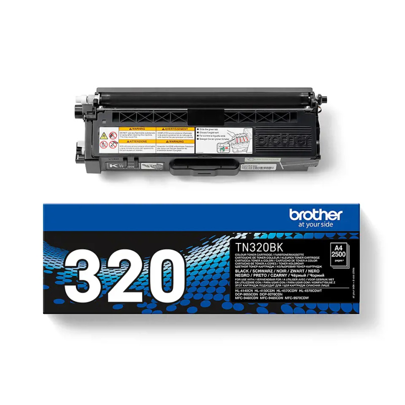 Brother TN320BK Černá