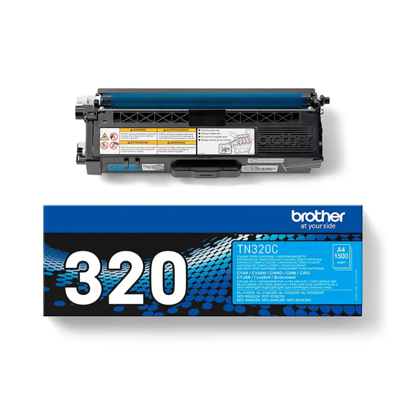 Brother TN320C Azurová