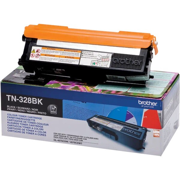 Brother TN328BK Černá