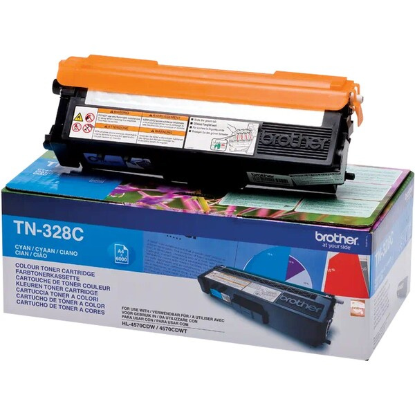 Brother TN328C Azurová