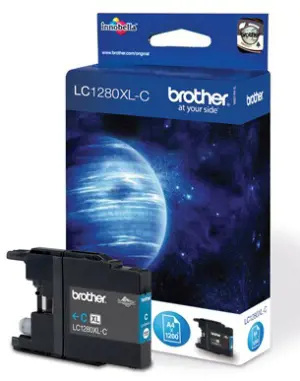Brother LC1280XLC tyrkysová