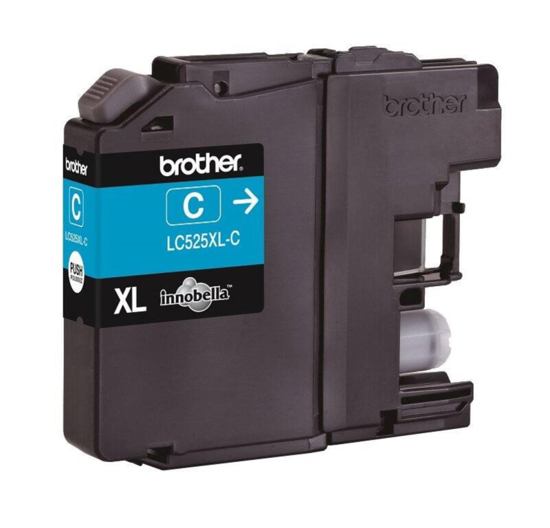 Inkoust Brother LC-525XLC - azurový