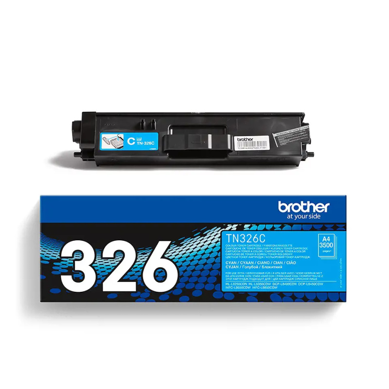 Brother TN326C Azurová
